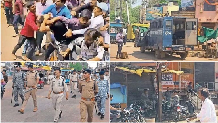 हनुमान जयंती के अवसर पर निकले जुलूस में पथराव मामले में गुना एसपी को हटाया