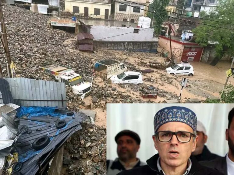 रामबन में बादल फटने से तबाही, मची अफरा तफरी, सीएम अब्दुल्ला ने जताया दुख, राहत और बचाव कार्य तेज करने के दिए निर्देश