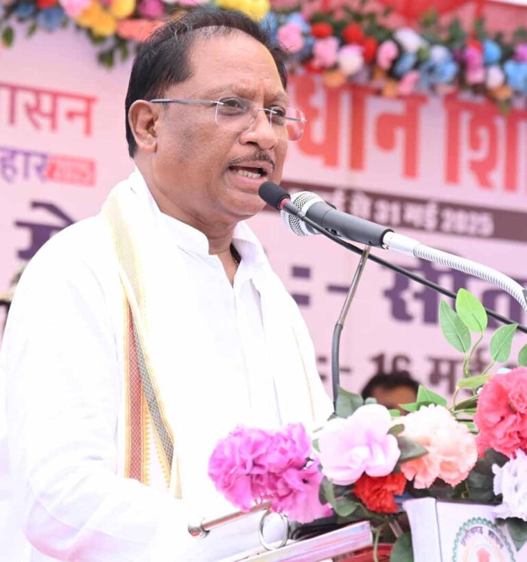 राज्य सरकार का संकल्प, विकास के थमे पहिए तेजी से आगे बढ़ेंगे : मुख्यमंत्री साय