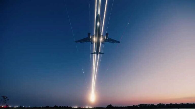 चेन्नई: एयरपोर्ट पर फ्लाइट लैंडिंग के समय लेजर बीम चमकने से हड़कंप, जांच शुरू चेन्नई: एयरपोर्ट पर फ्लाइट लैंडिंग के समय लेजर बीम चमकने से हड़कंप, जांच शुरू