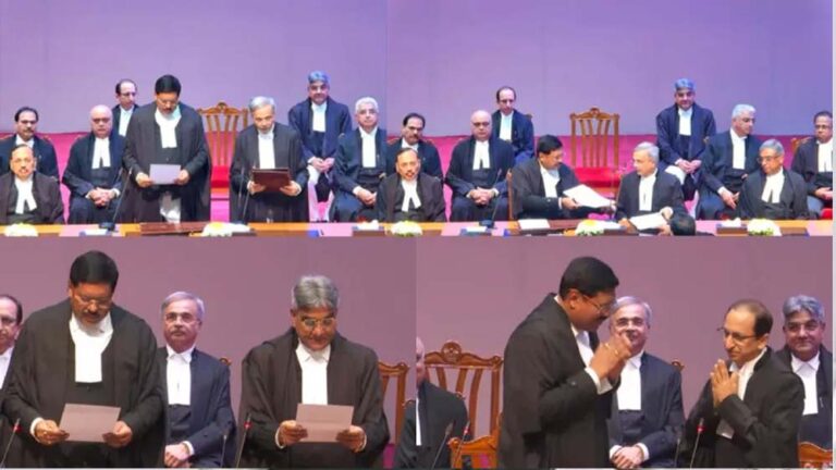 सर्वोच्च न्यायालय को मिले तीनों नए जज कौन हैं? जिन्हें आज CJI जस्टिस गवई ने दिलाई शपथ