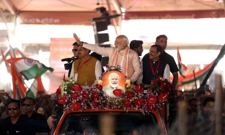 भोपाल: पीएम का महिला सम्मेलन, मालवा के पारंपरिक गीतों से हुआ स्वागत