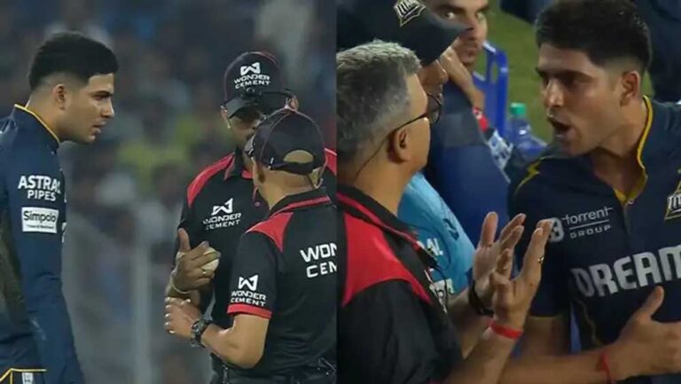 मैदान अंपायर पर बुरी तरह झल्ला उठे शुभमन गिल, BCCI ले सकती है बड़ा एक्शन