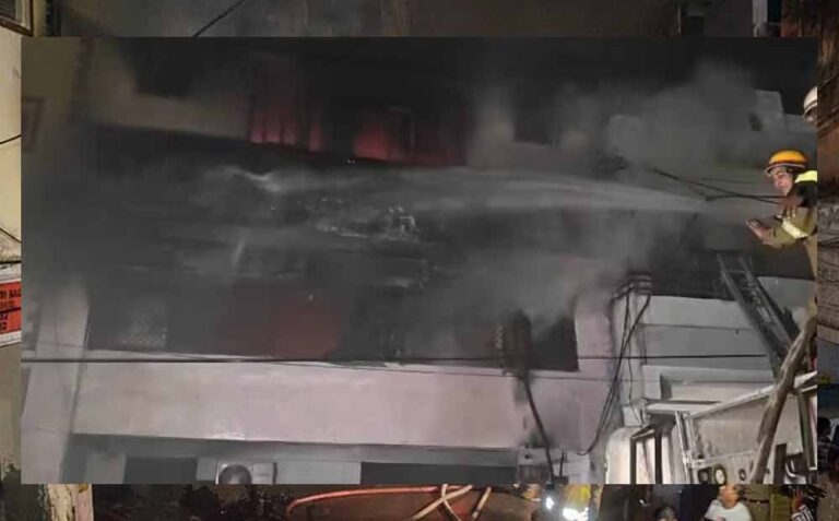 कानपुर में बड़ा अग्निकांड, पांच मंजिला इमारत में लगी आग, एक ही परिवार के 5 सदस्‍यों की मौत