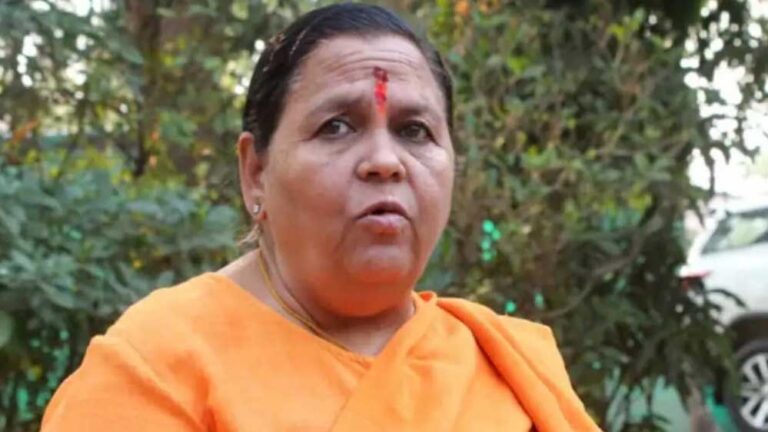 भाजपा की वरिष्ठ नेता उमा भारती ने क्रूज परियोजना पर आपत्ति जताई