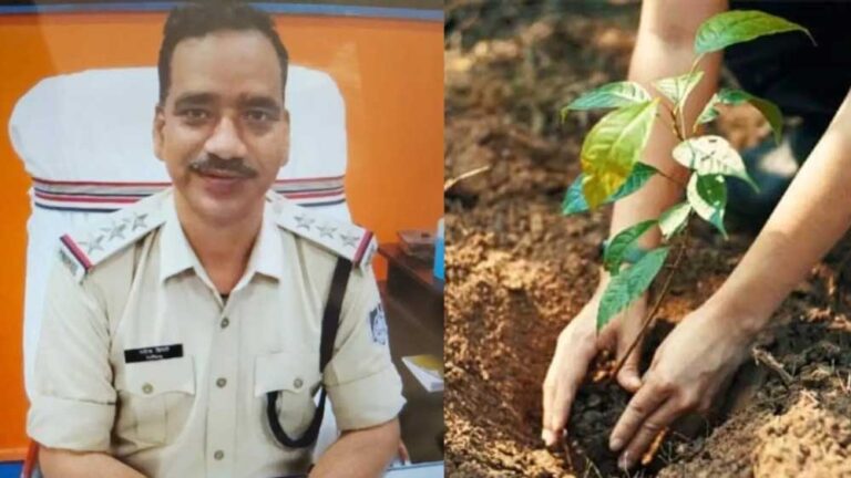 कोतवाली टीआई रविंद्र द्विवेदी को मिली अनोखी सजा, एक साल में लगाने होंगे 1000 फलदार पौधे, देखरेख की जिम्मेदारी भी सौंपी…