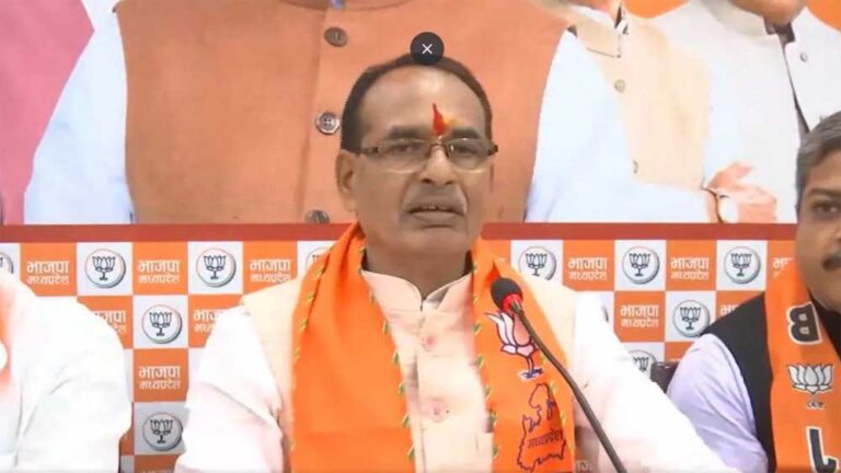 मोदी विरोध में देशहित भूल गई कांग्रेस — शिवराज सिंह का तीखा हमला