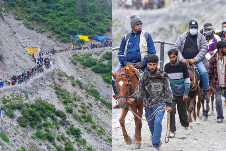 अमरनाथ यात्रा जारी: जम्मू से 6411 श्रद्धालुओं का जत्था रवाना, पहले दिन 12 हजार ने किए दर्शन