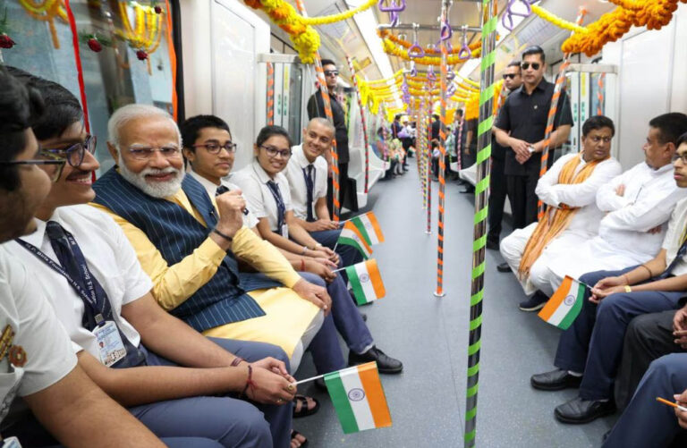 मेट्रो नेटवर्क 2014 के 248 किमी से बढ़कर 2025 में 1,013 किमी हुआ विस्तार