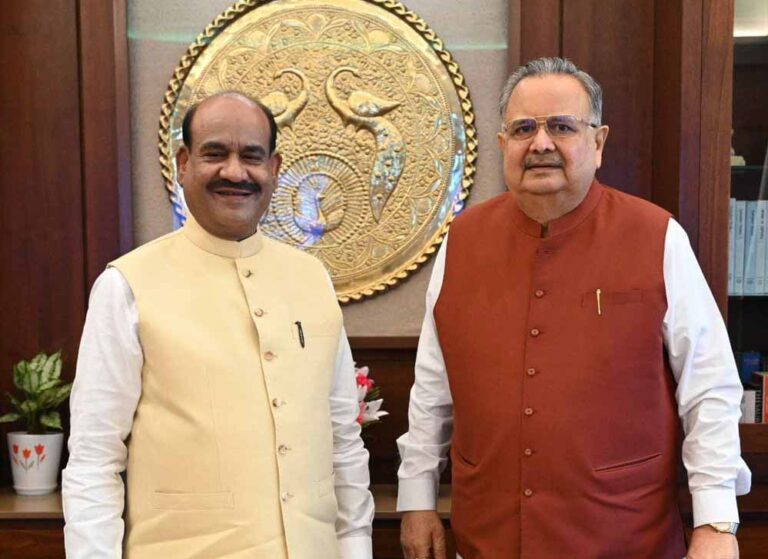 लोकसभा अध्यक्ष ओम बिरला करेंगे छत्तीसगढ़ विधानसभा भवन लोकार्पण समारोह की अध्यक्षता