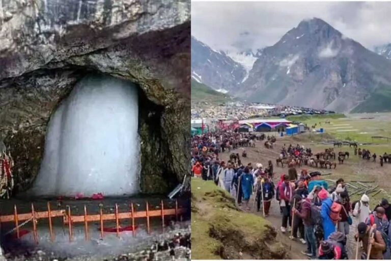 रखरखाव कार्य के चलते रविवार से अमरनाथ यात्रा दोनों मार्गों पर स्थगित रखरखाव कार्य के चलते रविवार से अमरनाथ यात्रा दोनों मार्गों पर स्थगित