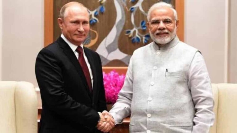 मोदी-पुतिन टेलीफोन वार्ता: दोनों नेताओं ने उठाए महत्वपूर्ण विषय मोदी-पुतिन टेलीफोन वार्ता: दोनों नेताओं ने उठाए महत्वपूर्ण विषय