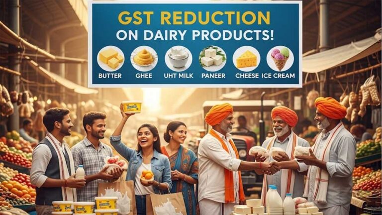 GST बदलाव के बाद दूध, घी, पनीर और आइसक्रीम पर छूट, कीमतों में आई कमी