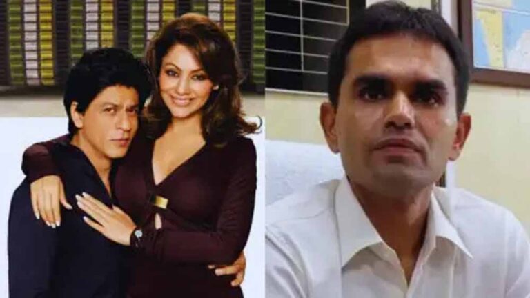 शाहरुख-गौरी पर छवि खराब करने का आरोप, समीर वानखेड़े ने लिया न्याय का रास्ता