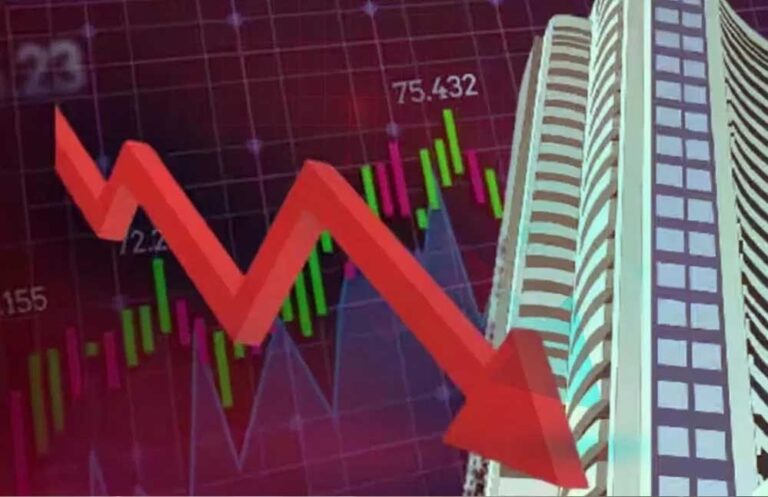 शेयर बाजार में भूचाल: सेंसेक्स 800 अंक लुढ़का, अमेरिका के फैसले समेत ये हैं गिरावट के 3 कारण