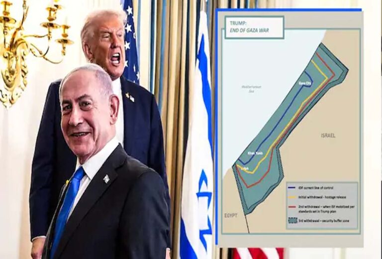 ट्रंप की नई योजना से गाज़ा का भूगोल बदला, बफर ज़ोन और रंगबिरंगे मैप का विश्लेषण