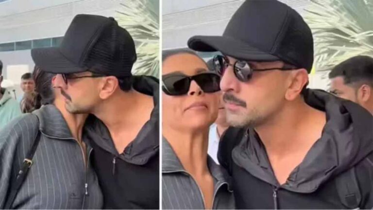 रणबीर कपूर और दीपिका पादुकोण का एयरपोर्ट पर दिलचस्प मिलन, गले लगते हुए देखे गए