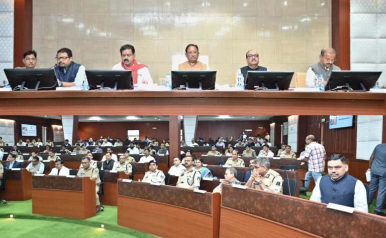 मुख्यमंत्री साय की अध्यक्षता में दूसरे दिन की बैठक शुरू, महिला और बालिका से जुड़े अपराधों में तत्परता पर जोर