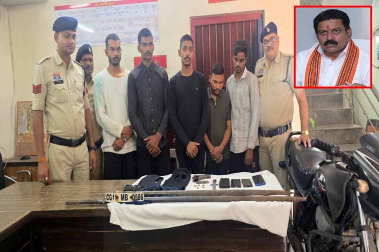 छत्तीसगढ़ में अपराध की नई पटकथा लिख रही कांग्रेस ? NSUI शहर अध्यक्ष समेत 5 गिरफ्तार, उपमुख्यमंत्री ने उठाया सवाल