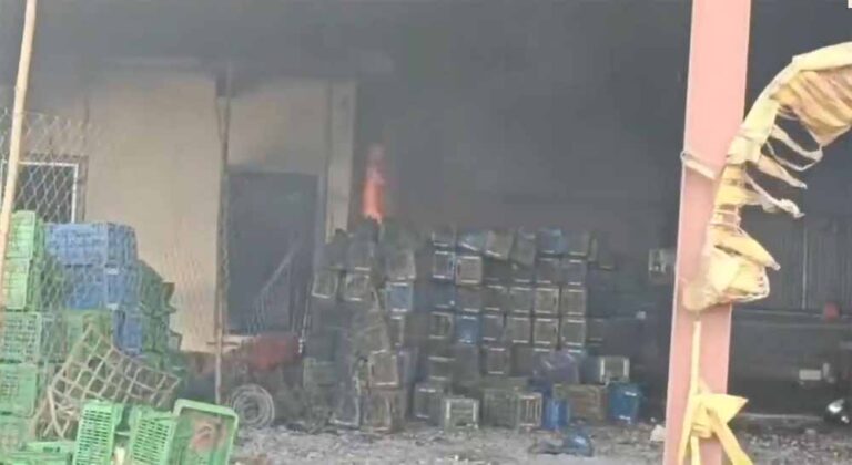 सब्जी मंडी में लगी भीषण आग से मचा हाहाकार सब्जी मंडी में लगी भीषण आग से मचा हाहाकार