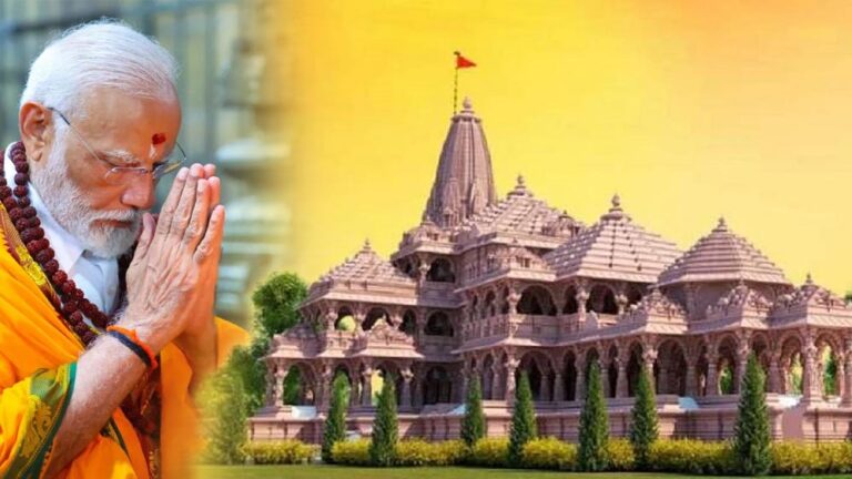 प्राण प्रतिष्ठा के बाद अब ध्वजारोहण: राम मंदिर में PM मोदी करेंगे 22 फीट का धर्म ध्वज फहराना