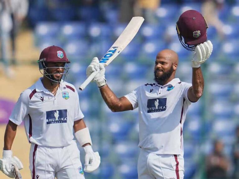 वेस्टइंडीज के 2 बल्लेबाज ने भारत में आकर कर दिया बवाल, छा गए कैंपबेल और शाई होप, बदल दिया 51 साल का इतिहास वेस्टइंडीज के 2 बल्लेबाज ने भारत में आकर कर दिया बवाल, छा गए कैंपबेल और शाई होप, बदल दिया 51 साल का इतिहास