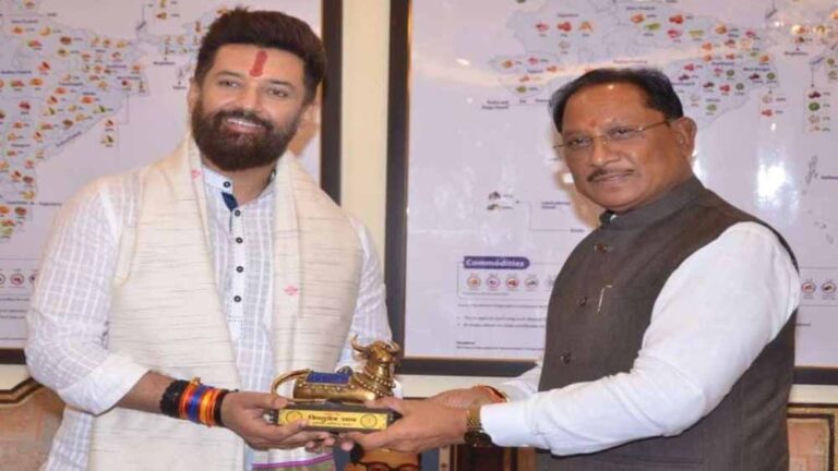 छत्तीसगढ़ में फूड प्रोसेसिंग को नई गति मिलेगी, सीएम साय ने चिराग पासवान से की रणनीतिक बातचीत