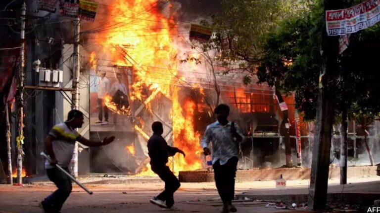 शेख हसीना को मौत की सजा पर बांग्लादेश में बवाल, स्थानीय हिंसा में दो लोगों की जान गई