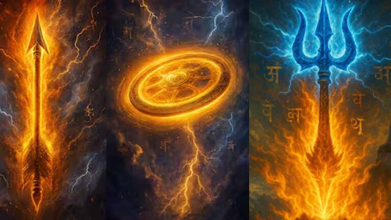 त्रेता से द्वापर तक: जानिए किस अस्त्र की शक्ति सबसे प्रबल मानी गई है त्रेता से द्वापर तक: जानिए किस अस्त्र की शक्ति सबसे प्रबल मानी गई है