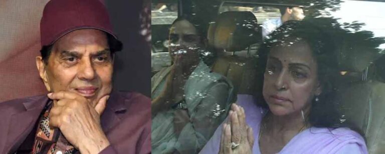 धर्मेंद्र के अंतिम संस्कार के बाद हेमा मालिनी पहुंचीं घर, प्रधानमंत्री मोदी ने दी श्रद्धांजलि धर्मेंद्र के अंतिम संस्कार के बाद हेमा मालिनी पहुंचीं घर, प्रधानमंत्री मोदी ने दी श्रद्धांजलि