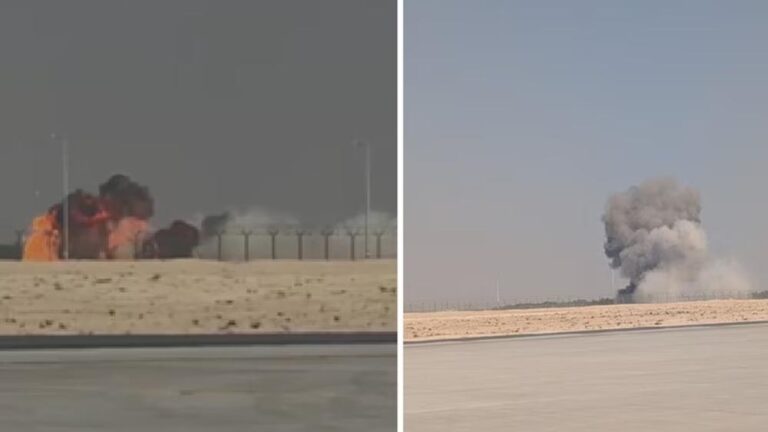 एयर शो हादसा: दुबई में तेजस फाइटर जेट जमीन पर क्रैश होकर जल उठा