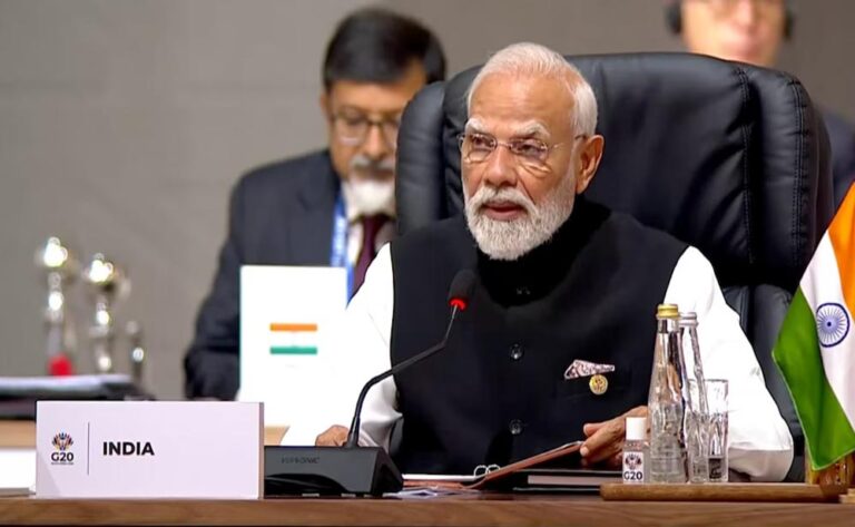 PM मोदी ने G20 मंच से कहा—पुराने विकास मॉडल ने दुनिया को नुकसान पहुंचाया, अब सबके लिए विकास जरूरी