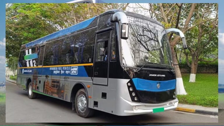 नई तकनीक की हाइड्रोजन बसें ग्रेटर नोएडा में, पर्यावरण फ्रेंडली और फ्यूल पंप भी तैयार
