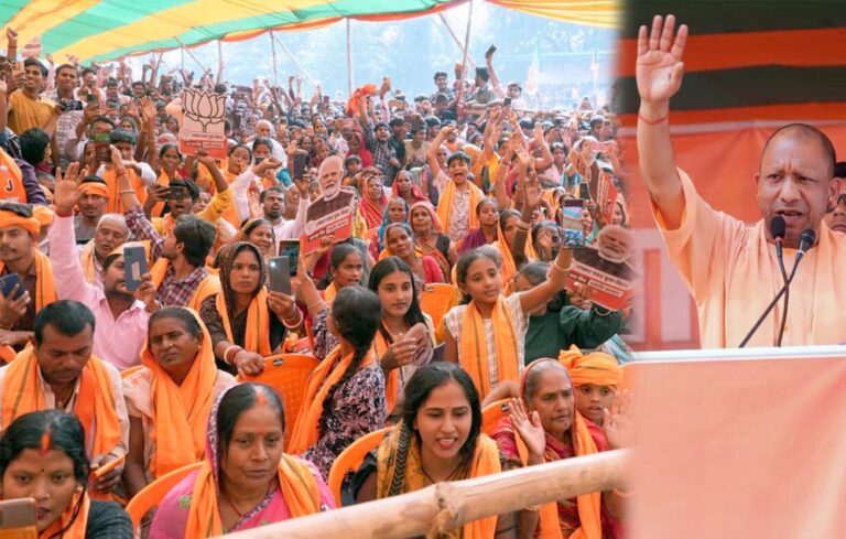 लालटेन की धुंधली रोशनी नहीं, अब एलईडी के उजाले में चमकेगा बिहार— योगी आदित्यनाथ लालटेन की धुंधली रोशनी नहीं, अब एलईडी के उजाले में चमकेगा बिहार— योगी आदित्यनाथ