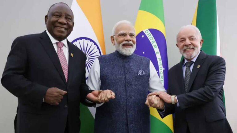 त्रिपक्षीय सहयोग पर जोर: आईबीएसए बैठक में मोदी, लूला और रामाफोसा की संयुक्त सहभागिता