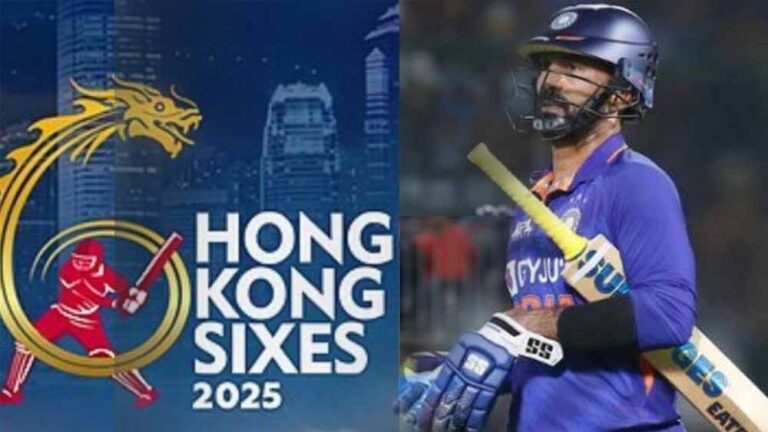 टीम इंडिया की कमान दिनेश कार्तिक के हाथों में, हांगकांग सिक्सेज़ 2025 की टीम घोषित टीम इंडिया की कमान दिनेश कार्तिक के हाथों में, हांगकांग सिक्सेज़ 2025 की टीम घोषित
