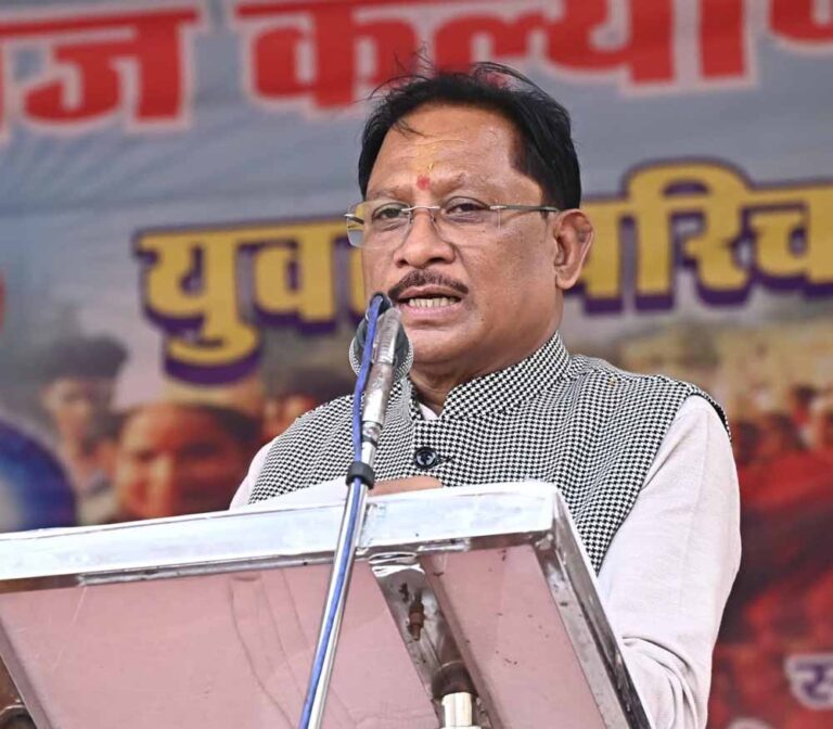 मुख्यमंत्री गोंड युवक-युवती परिचय सम्मेलन में हुए शामिल