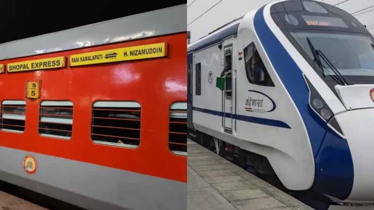 सामान्य मौसम में भी भोपाल-Delhi रेल यात्री परेशान, ज्यादातर ट्रेनें चल रहीं देरी से