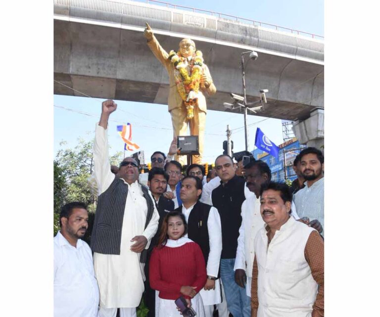 डॉ. भीमराव अंबेडकर के 69वें महापरिनिर्वाण दिवस पर कांग्रेसजनों ने दी श्रद्धांजलि