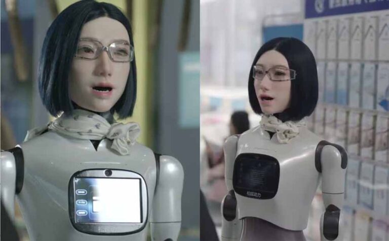 देखने में महिला जैसी, काम में चमत्कारी,  चीन का नया फीमेल रोबोट