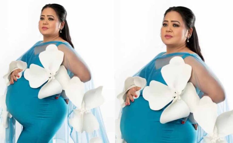 ब्लू ड्रेस में नजर आईं भारती सिंह, उनका स्टाइलिश मेटरनिटी फोटोशूट इंटरनेट पर छाया