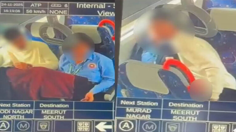 दिल्ली-मेरठ नमो भारत ट्रेन: शारीरिक संबंध बनाने वाले स्टूडेंट्स के खिलाफ FIR दर्ज