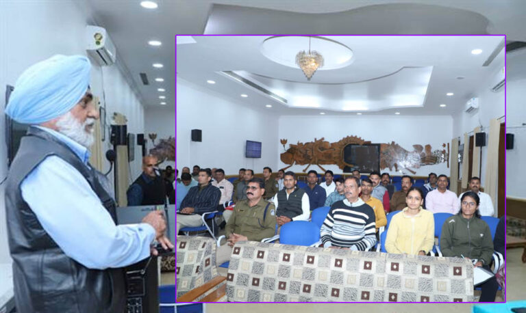 सड़क दुर्घटनाओं की रोकथाम के लिए यातायात रिफ्रेशर कोर्स, निरीक्षक से आरक्षक तक अधिकारियों को मिला प्रशिक्षण