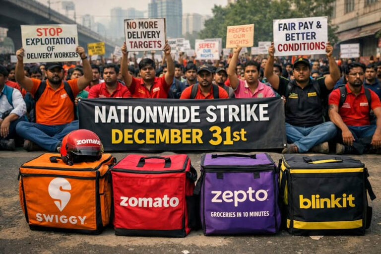 31 दिसंबर को जोमैटो और स्विगी के डिलीवरी वर्कर्स की हड़ताल, इन कंपनियों को होगा कितना नुकसान?