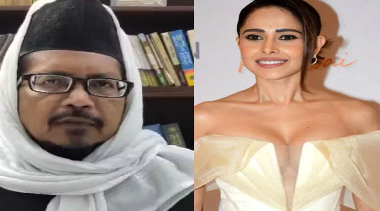 नुसरत भरूचा के महाकाल दर्शन पर बरेली के मौलाना का बयान, बताया ‘बड़ा पाप’