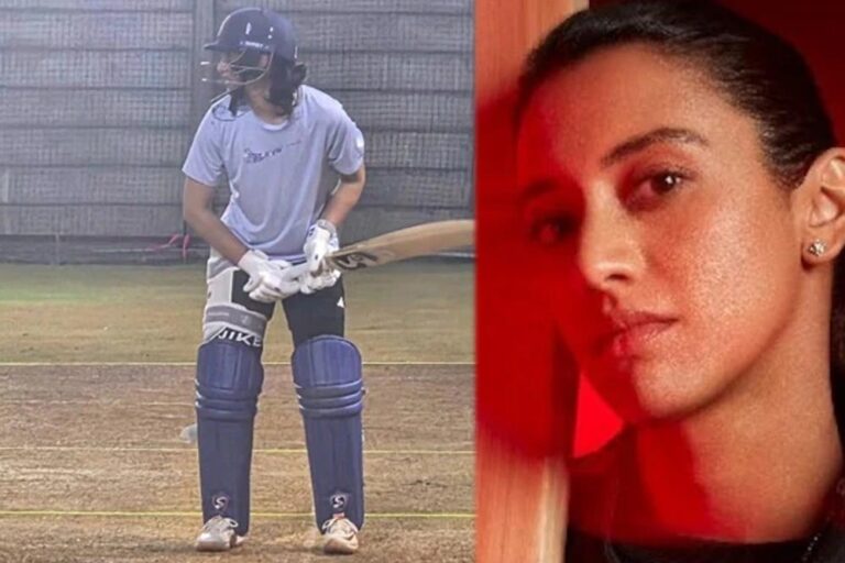 स्मृति मंधाना ने पलाश मुच्छल से शादी टूटने के बाद पहली बार नेट्स में लिया हिस्सा, भाई ने साझा की फोटो स्मृति मंधाना ने पलाश मुच्छल से शादी टूटने के बाद पहली बार नेट्स में लिया हिस्सा, भाई ने साझा की फोटो