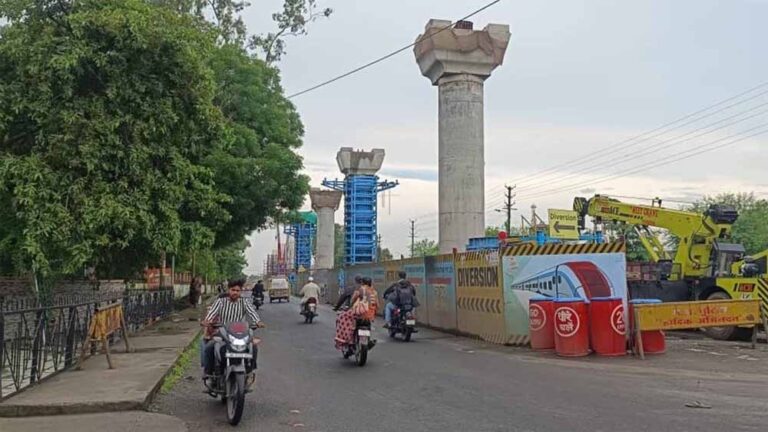 करोंद में खत्म होगा जाम का झंझट, भोपाल मेट्रो निर्माण कार्य तेज़