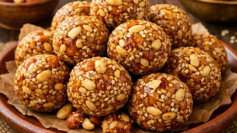 मूंगफली दाने के स्वादिष्ट लड्डू बनाने की सरल विधि