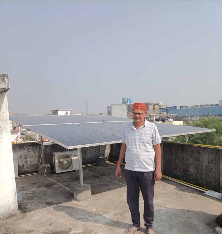 प्रधानमंत्री सूर्यघर मुफ्त बिजली योजना ने जीतेन्द्र को बिजली बिल से दी राहत