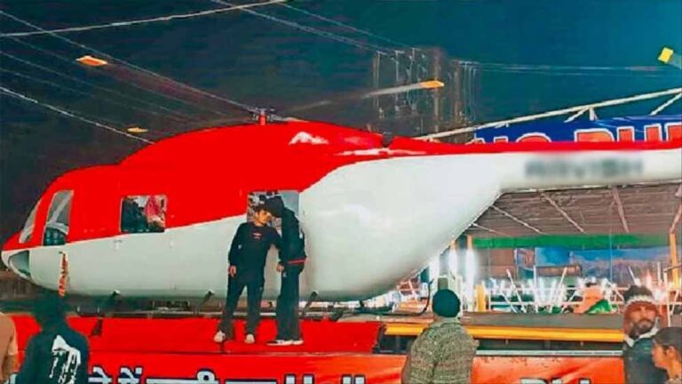 ग्वालियर व्यापार मेले में हाईटेक हेलिकॉप्टर से करें राजस्थान से दुबई तक की सैर